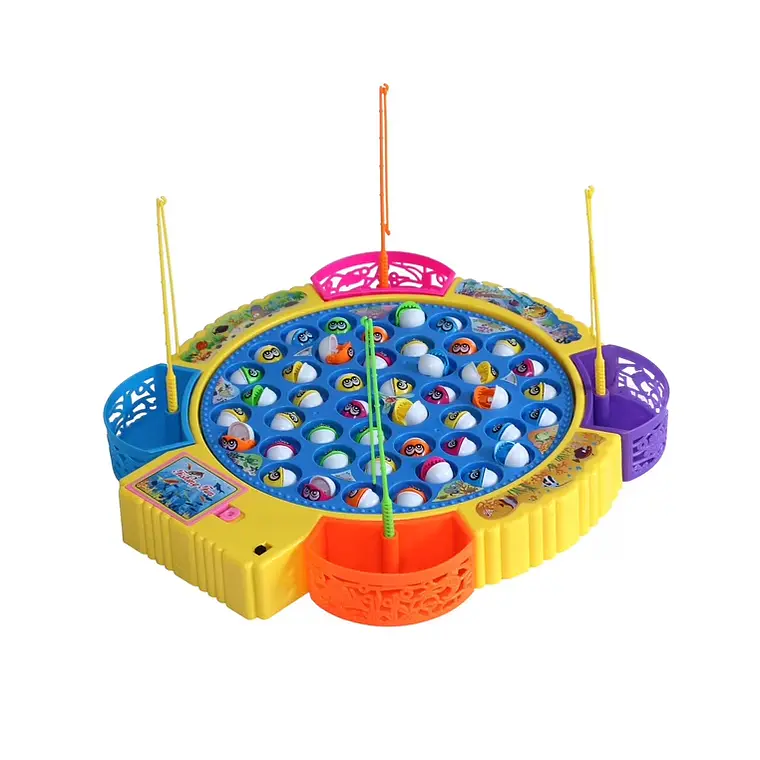 Juego De Pesca Giratorio 45 Peces 3