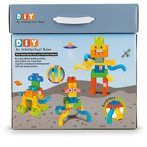 Set de Bloques de Construcción Flexibles y Extensibles