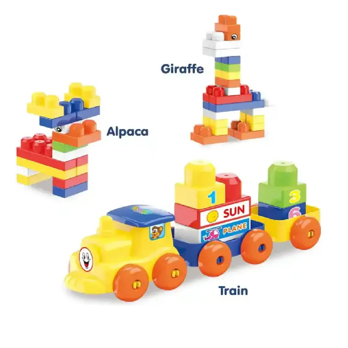 Juego Bloques Construcción 80pcs 3