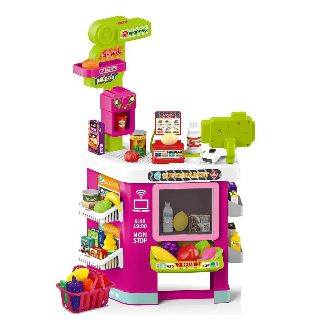 Cocina de Juguete Infantil Chef Kitchen 67 Piezas con Luz y Sonido 3