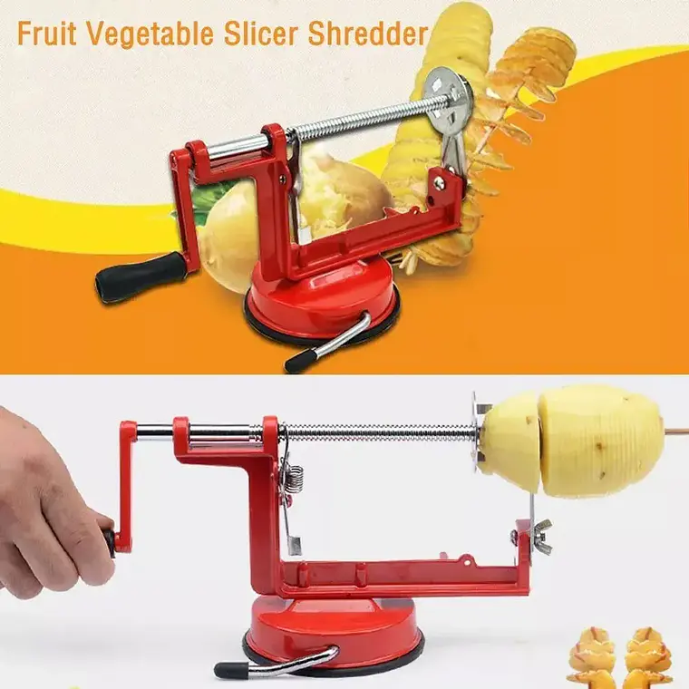 Maquina Pelador Papas Cortador Espiral Verduras 3