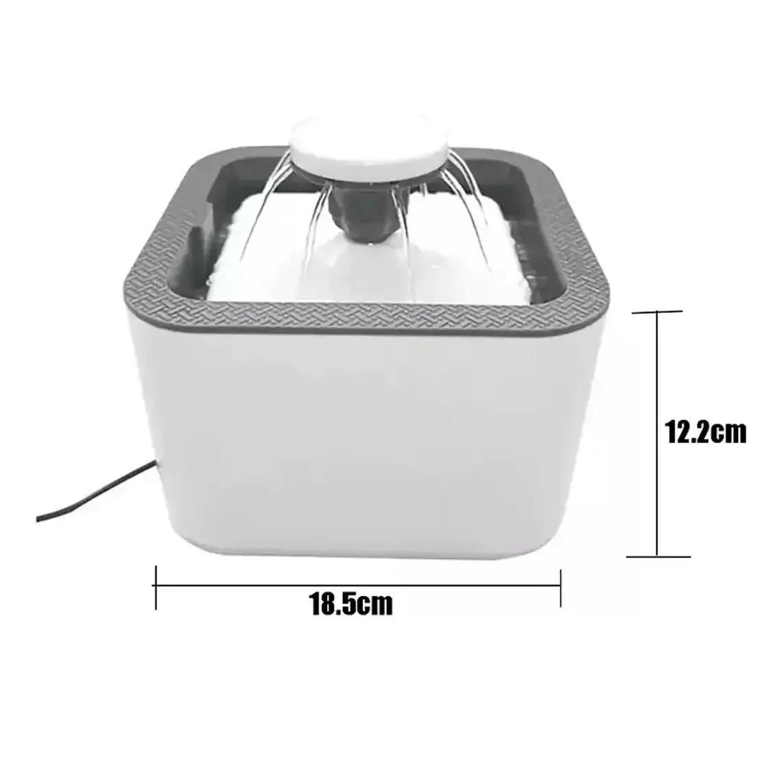 Fuente De Agua Mascotas Perros Gatos 2.5 Litros Automática 2