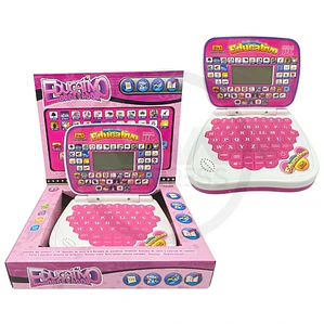 Computador Didactico Educativo Niños Rosa
