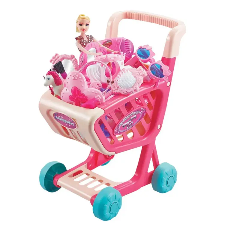 Carro Supermercado Juguete Carrito Compras 28 Piezas 2