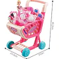 Carro Supermercado Juguete Carrito Compras 28 Piezas - Miniatura 4