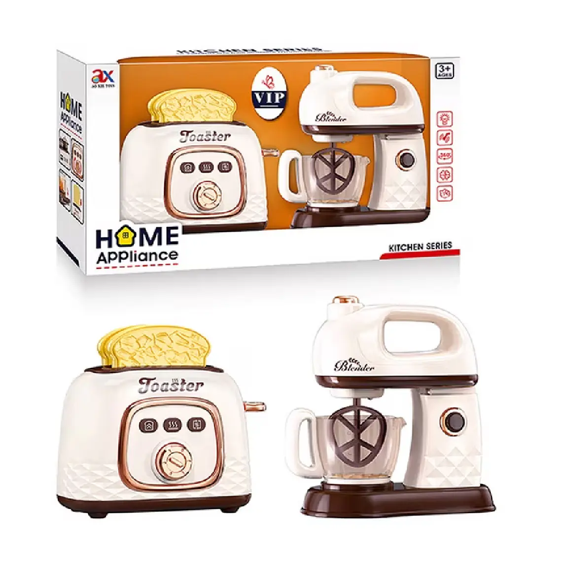 Set De Cocina, Tostadora Y Batidora 1