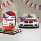 Cubierta de Bandera de Chile para capó de auto 150*120cm - Miniatura 1