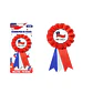 Escarapela Fiestas Patrias 15cm x3 - Miniatura 6