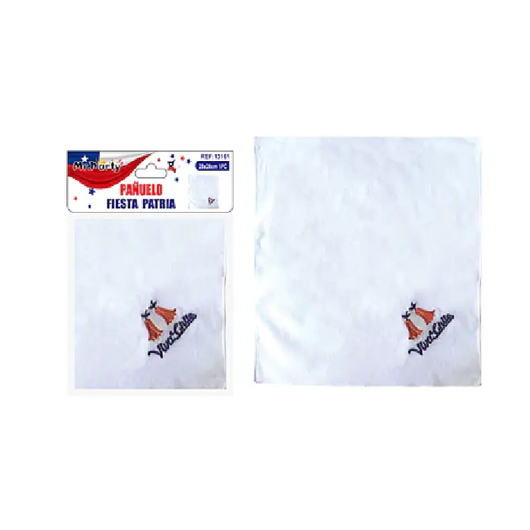 Pañuelo para cueca de Fiestas Patrias 28*28cm X 3 UNIDADES  2