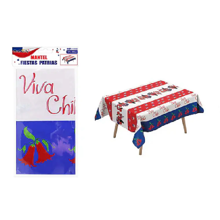 Mantel perlado de Fiestas Patrias 137*183cm 7