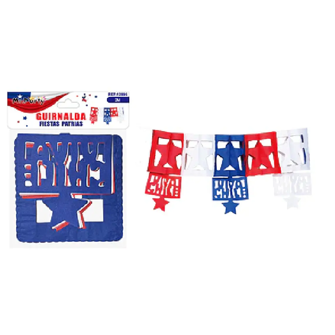 Guirnalda de Fiestas Patrias 2M x 3  3