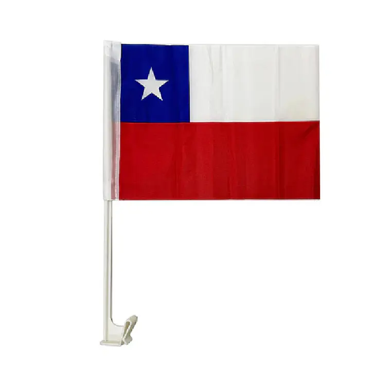 Bandera de Chile para auto 20*30cm 1