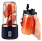 Mini Licuadora Portatil Usb Recargable 400ml Con 2 Vasos - Miniatura 1