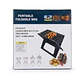 Asador De Carbón Portátil Plegable, Mini Parrilla Para Carne - Miniatura 3