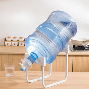 Soporte Metálico Para Bidón De Agua Con Boquilla Dispensador