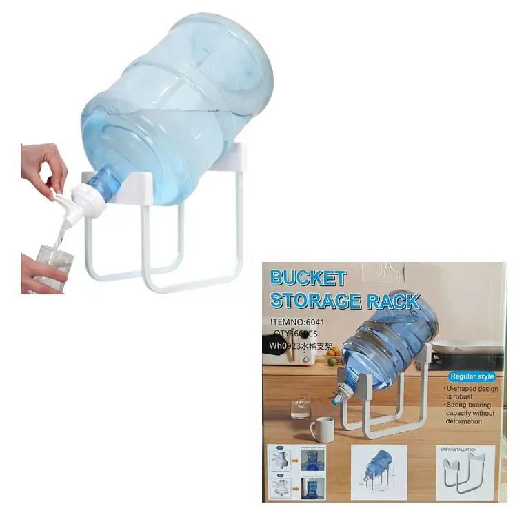Soporte Metálico Para Bidón De Agua Con Boquilla Dispensador 3