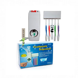 Dispensador De Pasta Dental Organizador Cepillos Dental