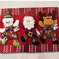 Camino De Mesa Navideño Con Muñecos 3d Viejito Pascuero Santa - Miniatura 2