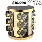 Especiero giratorio 12 piezas 22cm Dorado  - Miniatura 1