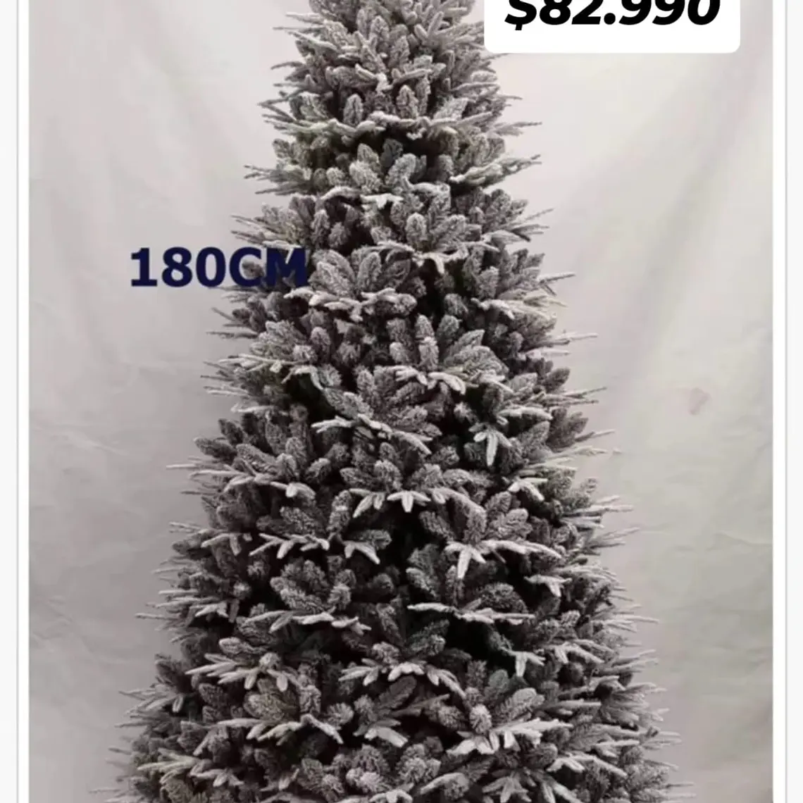 Arbol de Navidad Nevado 150-180-210CM 3