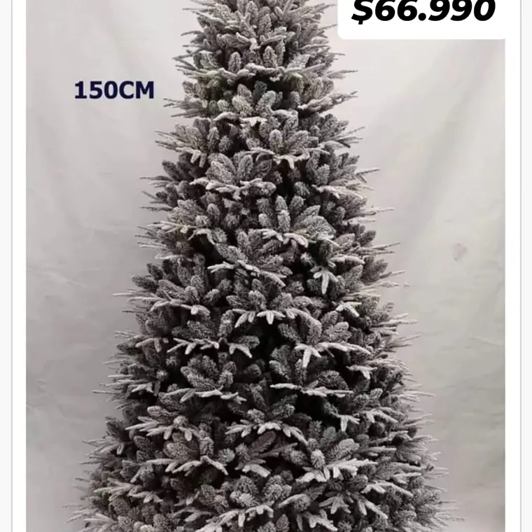 Arbol de Navidad Nevado 150-180-210CM 4