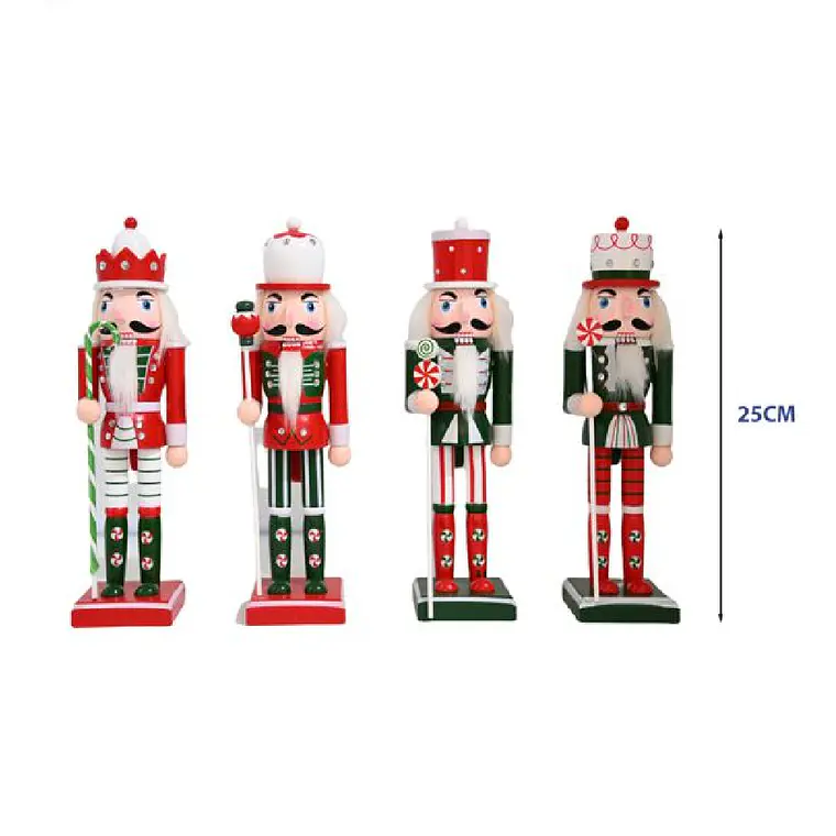 Cascanueces De Madera 25cm 2