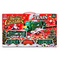 Tren Navideño Eléctrico a Vapor con Luces y Sonido 30 Piezas - Miniatura 1