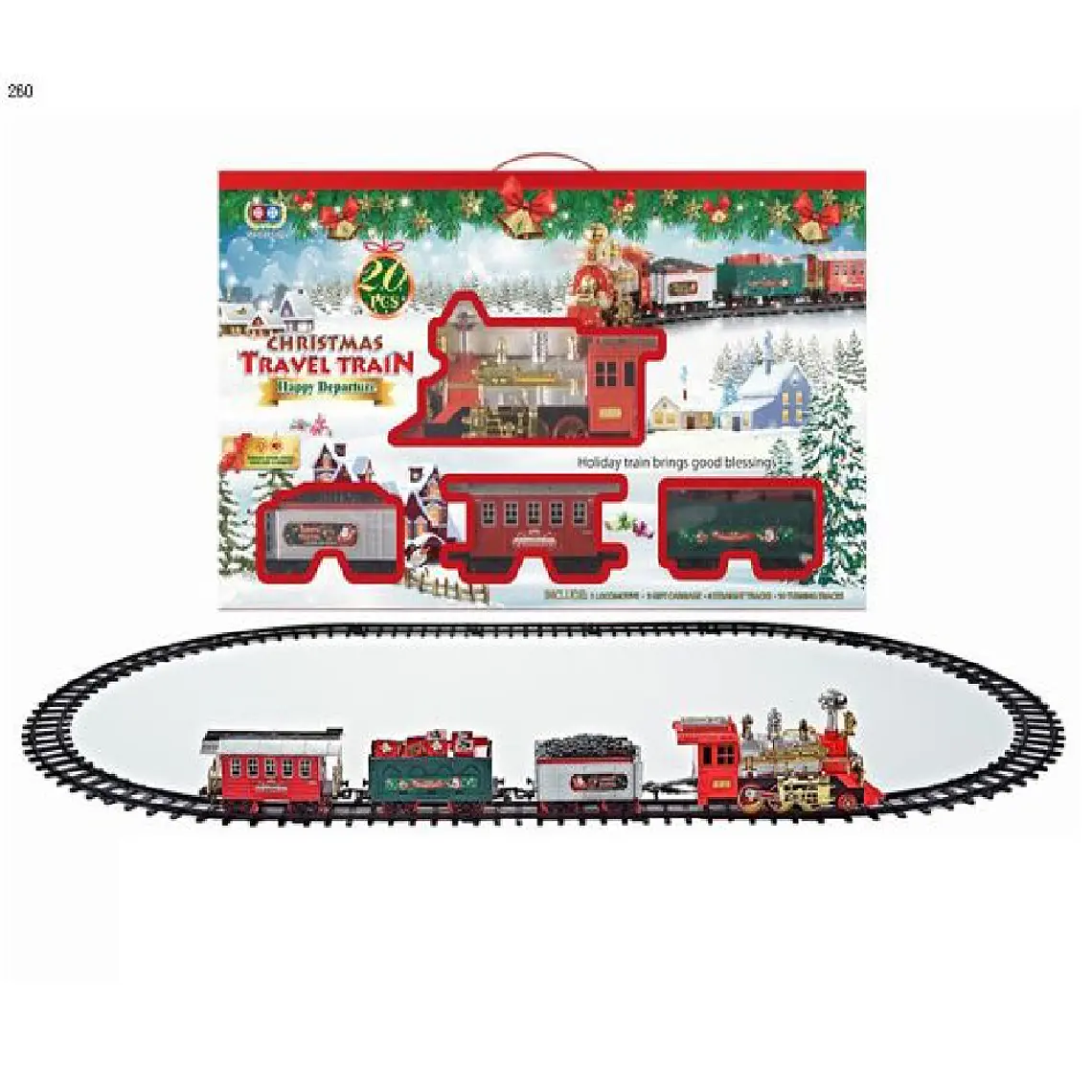 Tren De Navidad Christmas Travel Train 20pcs 1