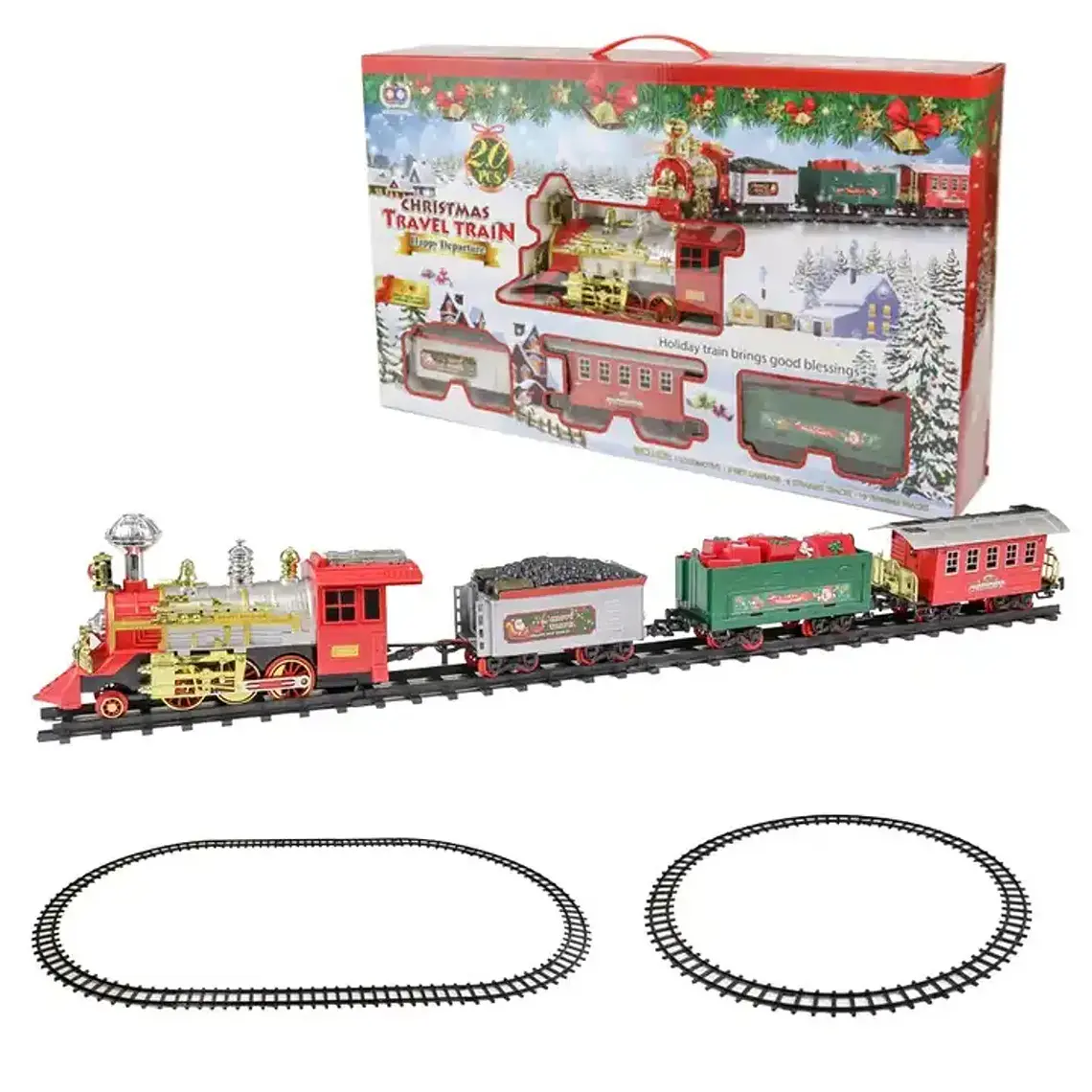 Tren De Navidad Christmas Travel Train 20pcs 3