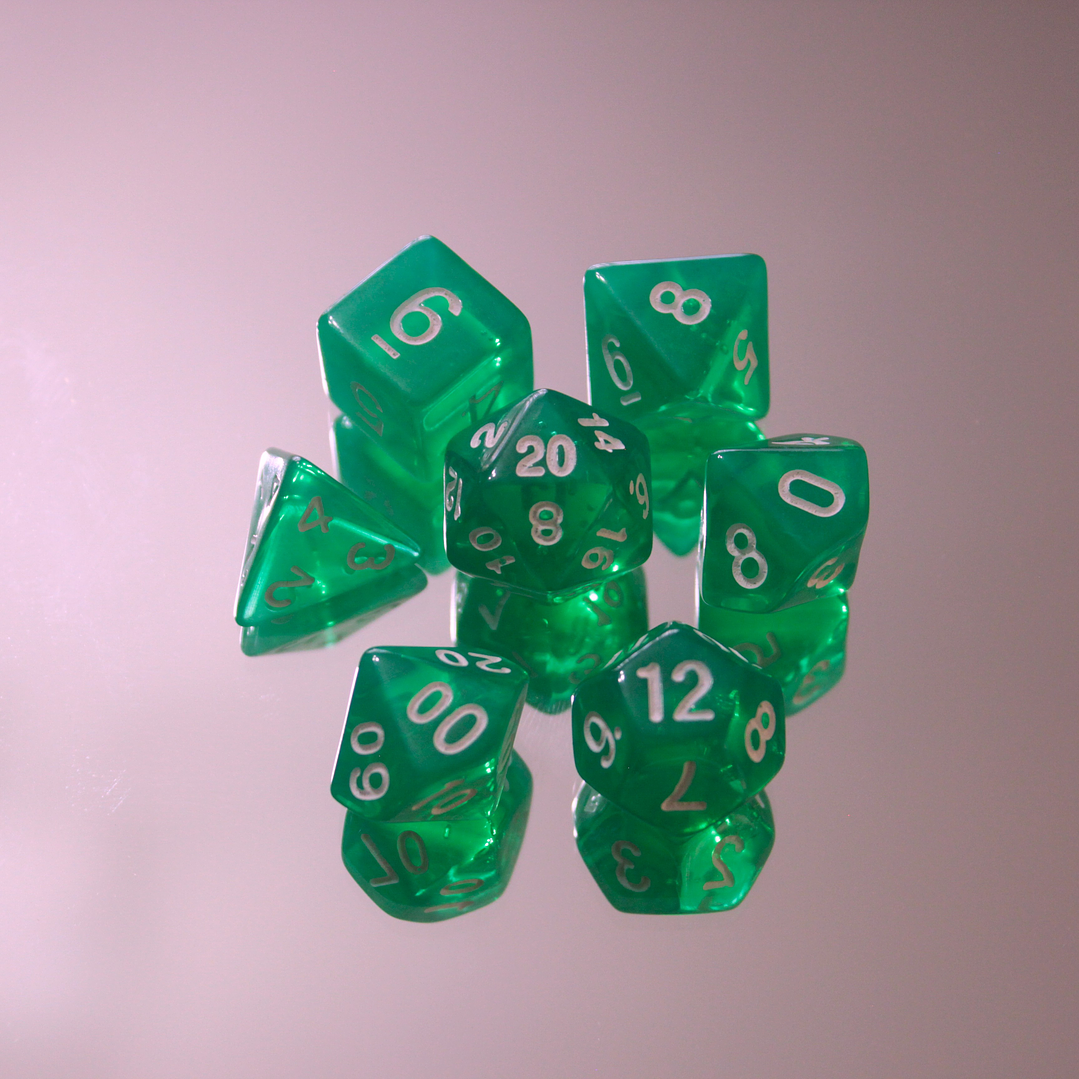 Set de dados Rol | Translúcidos 1