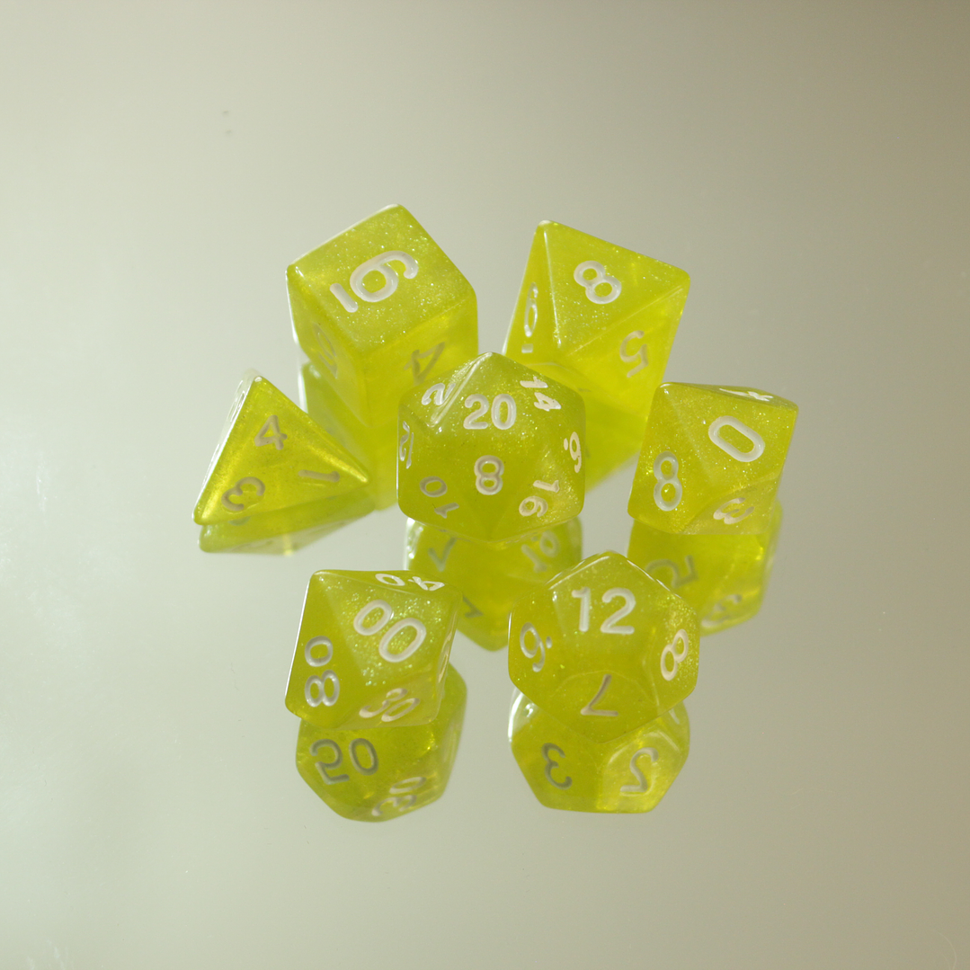 Set de dados Rol | Glitter 2