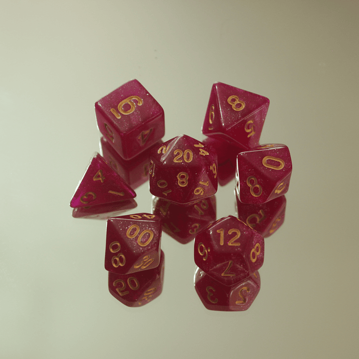 Set de dados Rol | Glitter 13