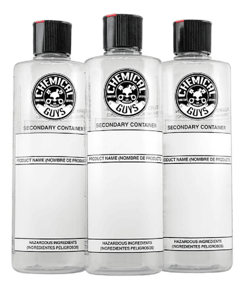 Botella Dilución Sin Gatillo (3 Pack) Chemical Guys