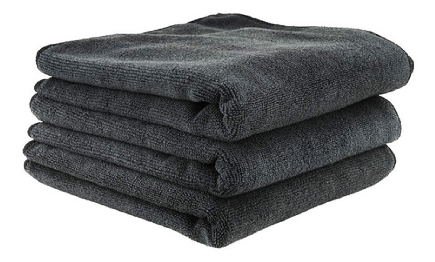 Paño Microfibra Secado Y Limpieza Chemical Guys Auto 3 Toallas Negro 2