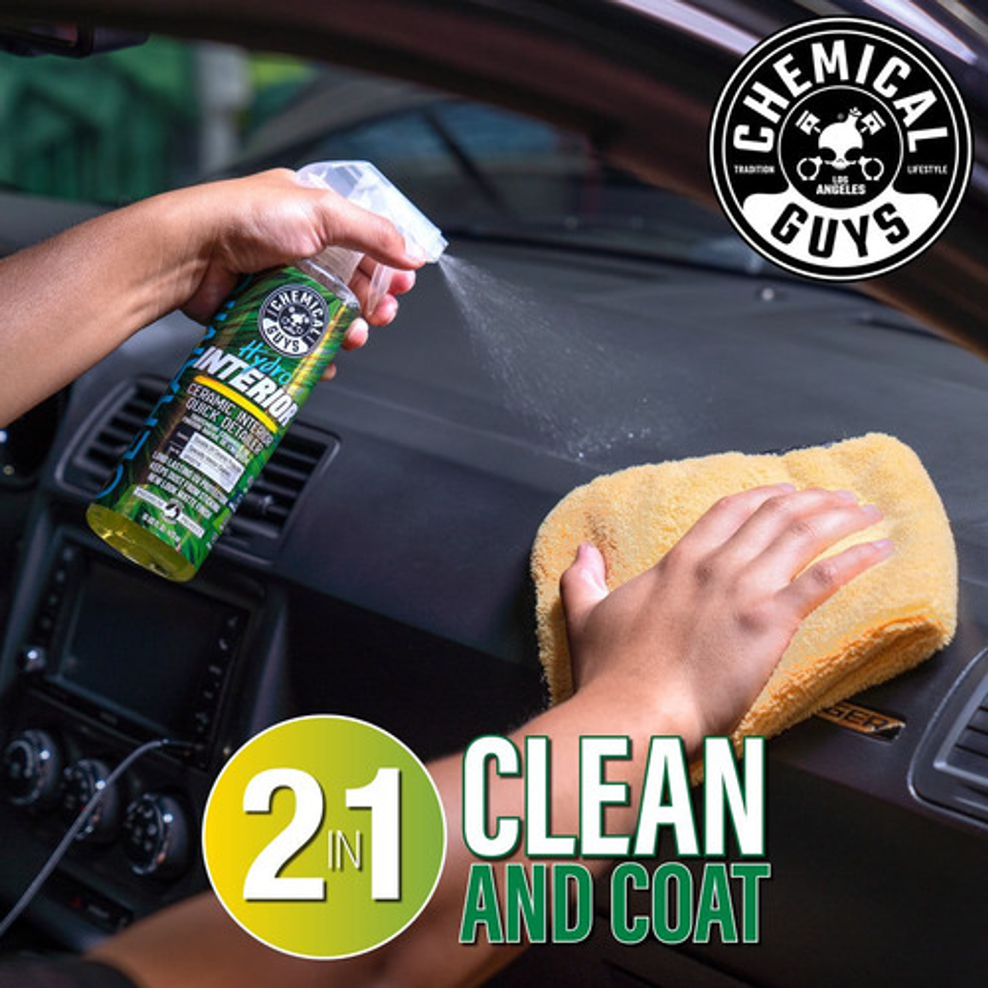 Hydrointerior Ceramic Interior Quick Detailer Chemical Guys 3