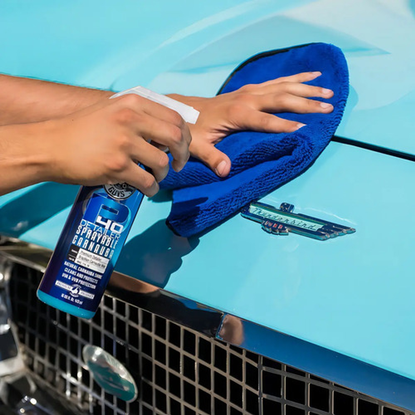 P40 Quick Detail Spray Natural Carnauba Shine Chemical Guys  4