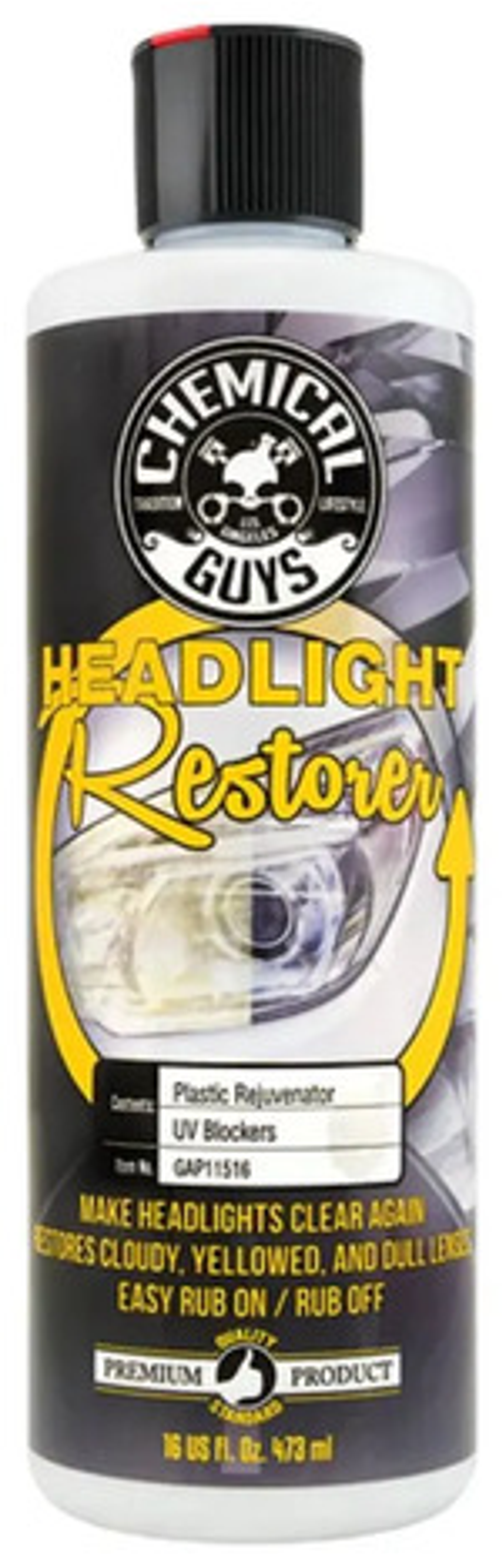 Restaurador De Focos Chemical Guys Headlight Restorer 1