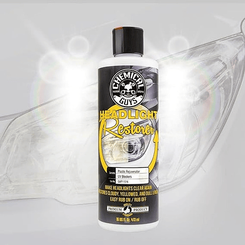 Restaurador De Focos Chemical Guys Headlight Restorer