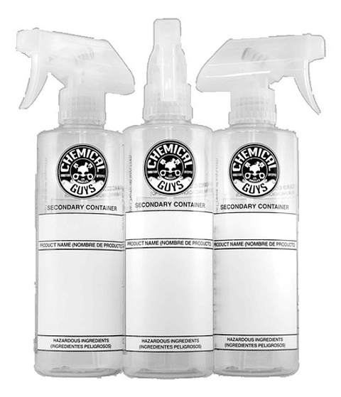 Botella Dilución Con Gatillo (3 Pack) Chemical Guys