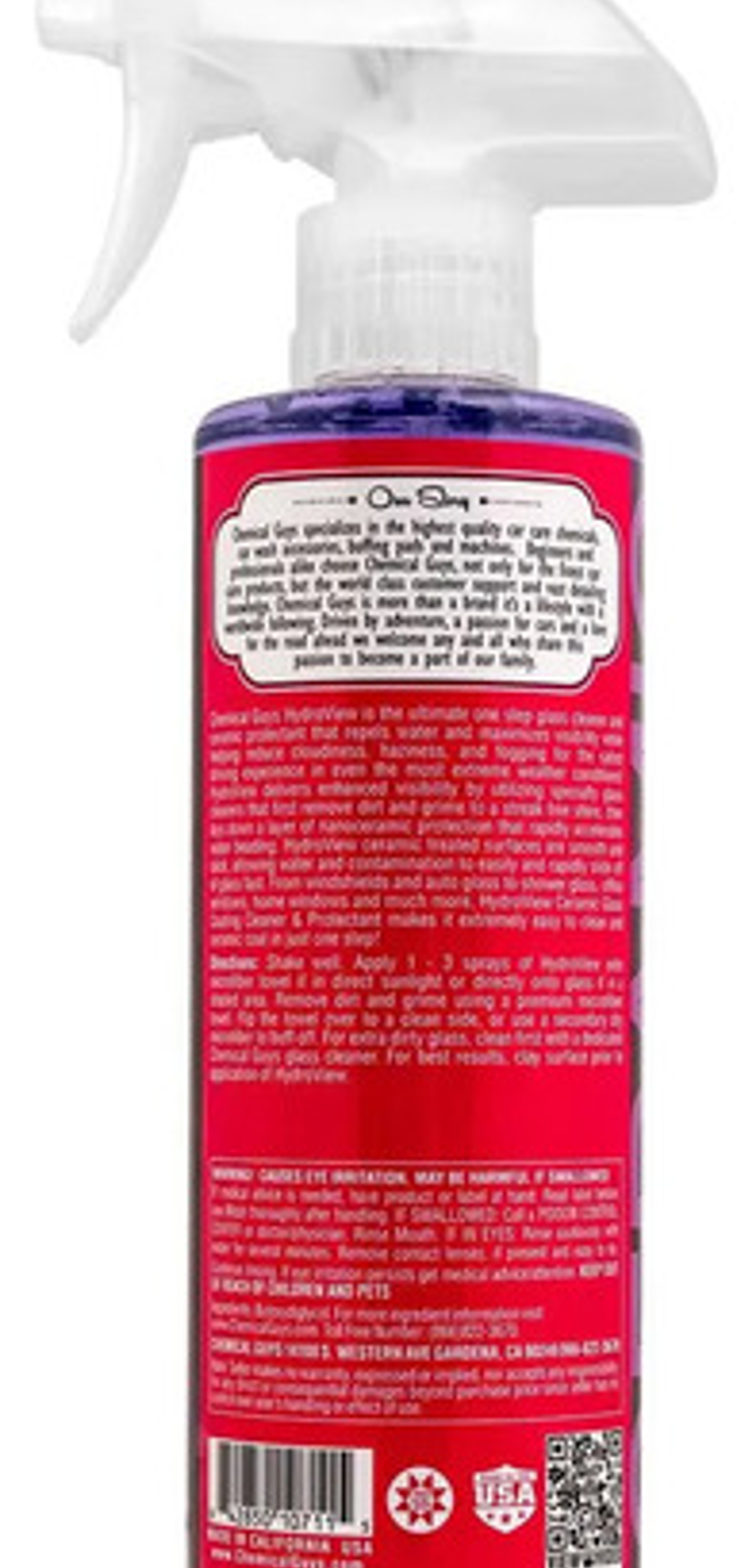 Hydroview Ceramic Glass Cleaner & Coating Chemical Guys 5