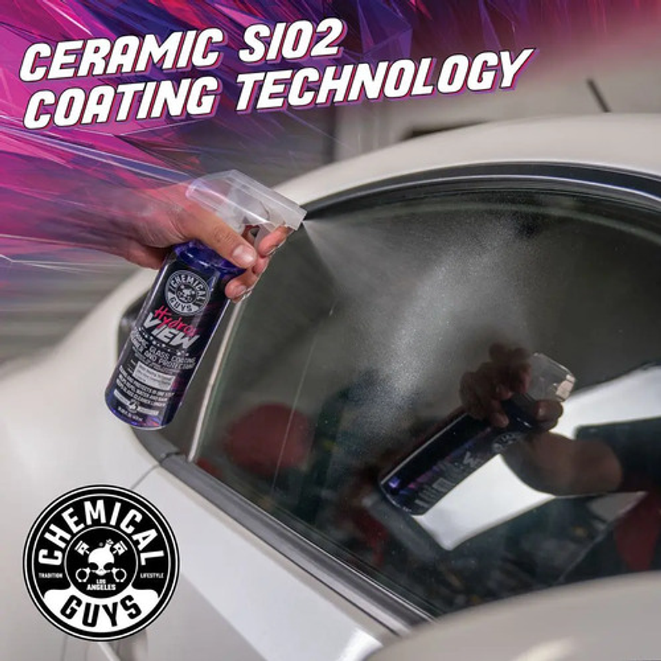 Hydroview Ceramic Glass Cleaner & Coating Chemical Guys 7
