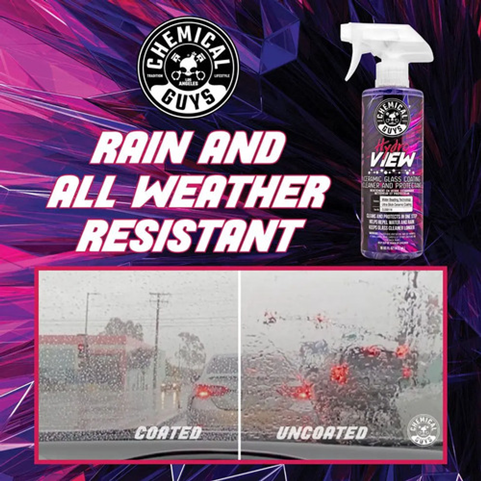 Hydroview Ceramic Glass Cleaner & Coating Chemical Guys 10