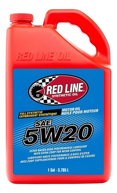 Aceite De Motor 5w20 Red Line Galon