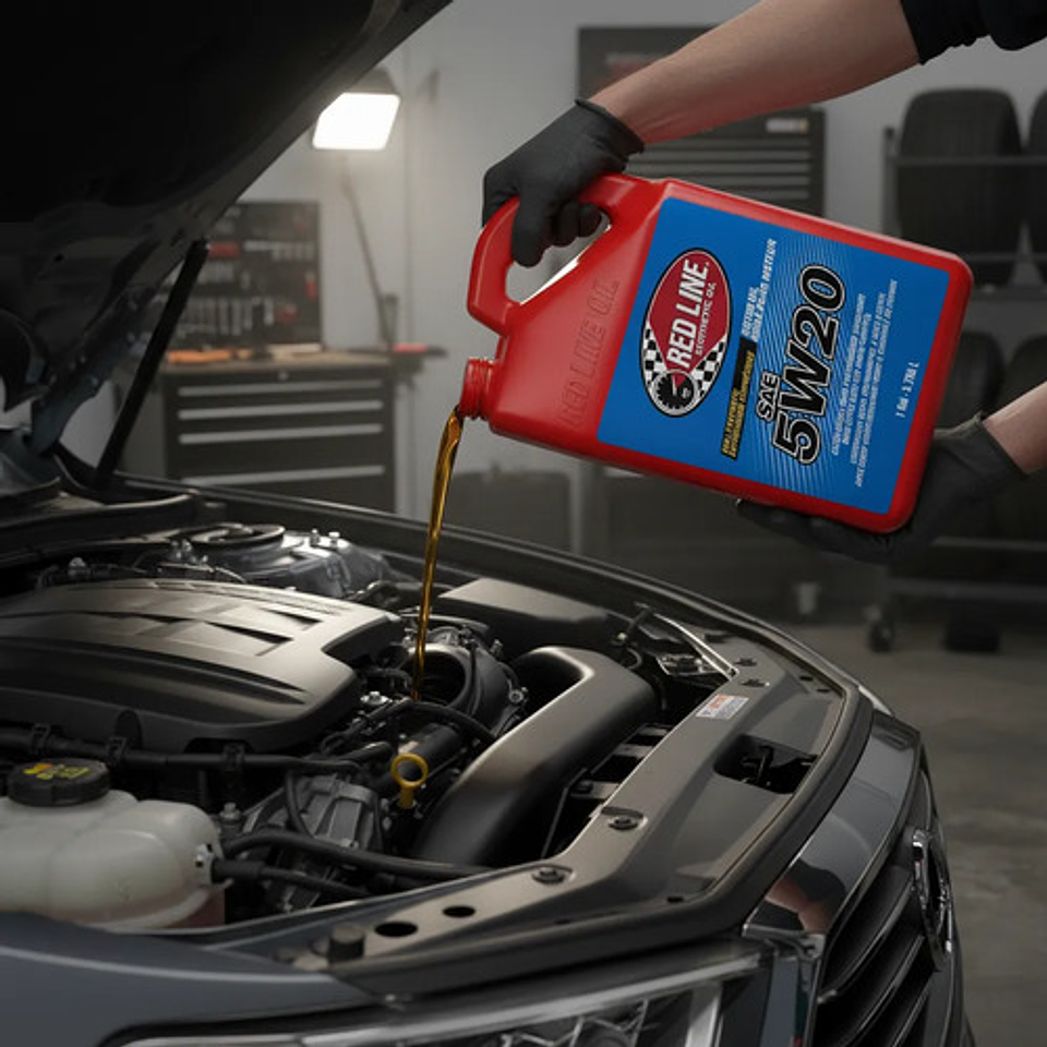 Aceite De Motor 5w20 Red Line Galon 2