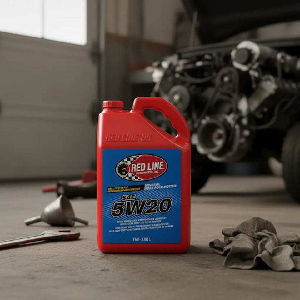 Aceite De Motor 5w20 Red Line Galon 3