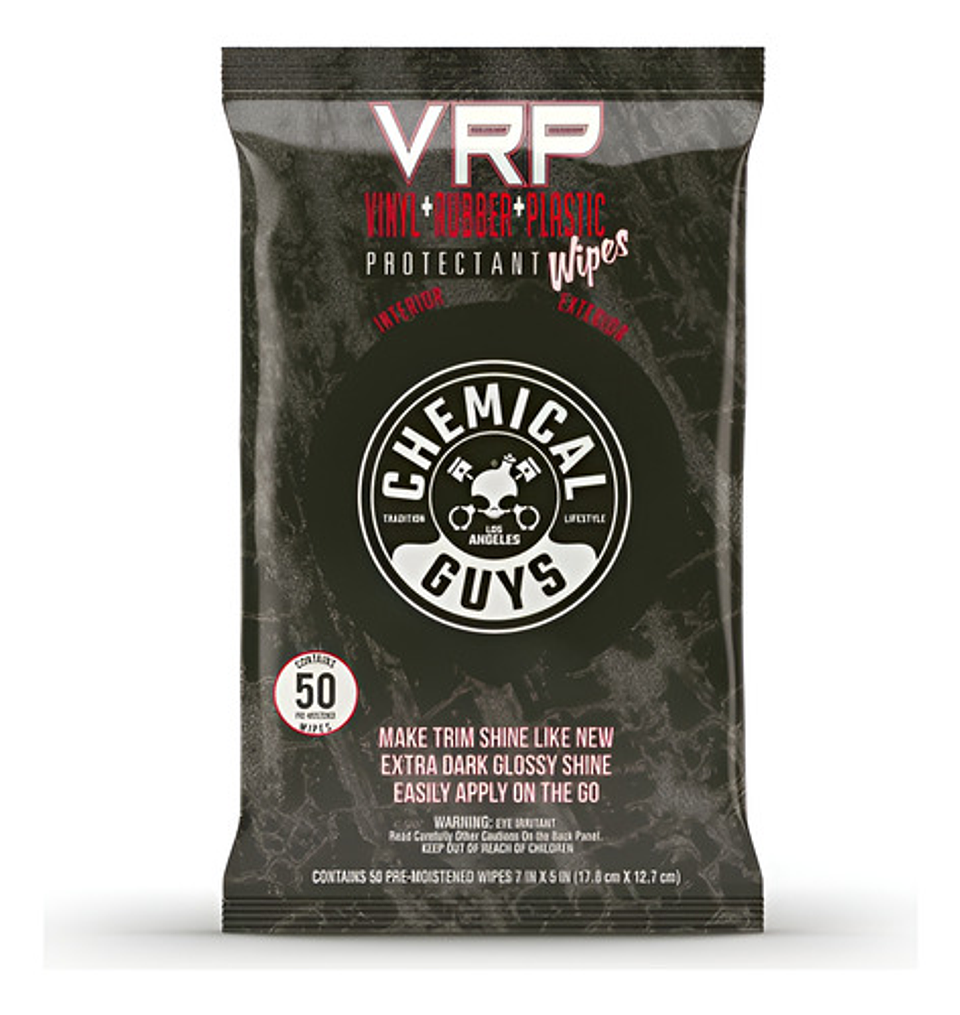 Toallas Humedas Vrp Protectant  Plastic Chemical Guys 1