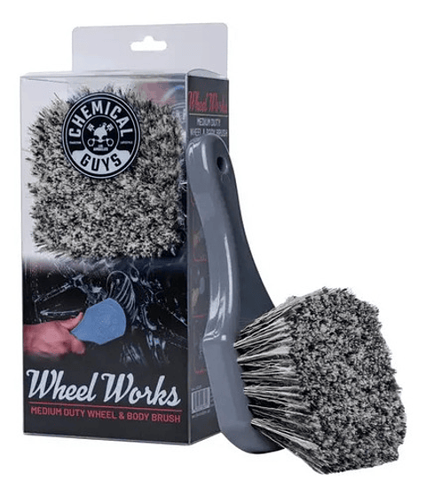 Cepillo Llantas Wheel Works Brush (gris) Chemical Guys