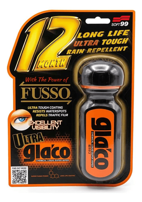 Soft99 Glaco Fusso-repelente Agua Parabrisas 1 Año Duracion