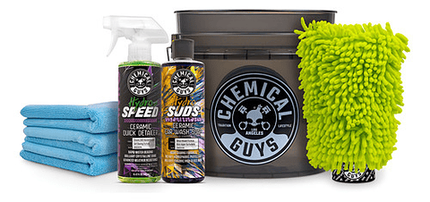 Kit De Detailing Para Auto Chemical Guys 7 Pzas