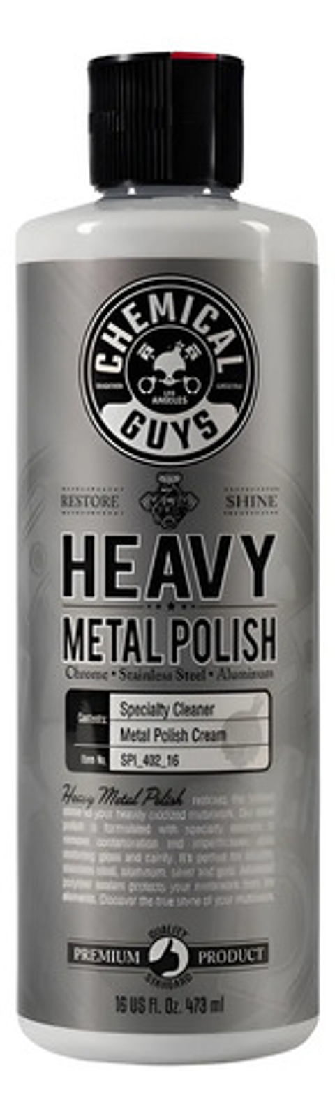Heavy Metal Polish Chemical Guys (pulidor Metales)